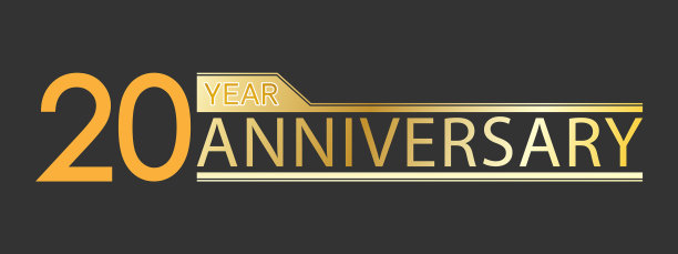 金字贺词二十年图片下载