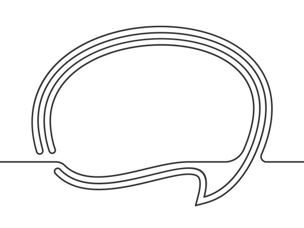 语音气泡连续画线流动液体图片下载