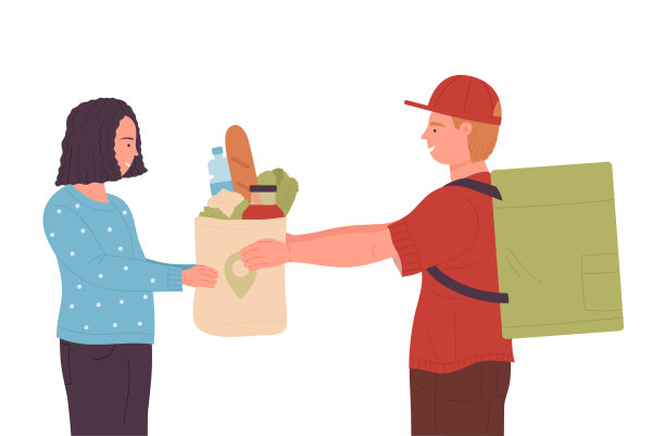 杂货送货上门服务图片下载