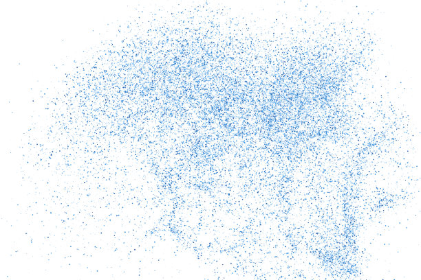 白色背景上抽象的水花图片下载