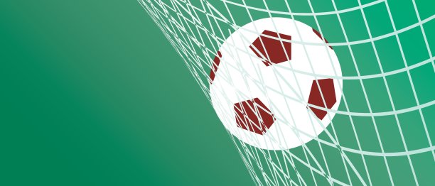 绿色背景下的足球场特写镜头图片下载