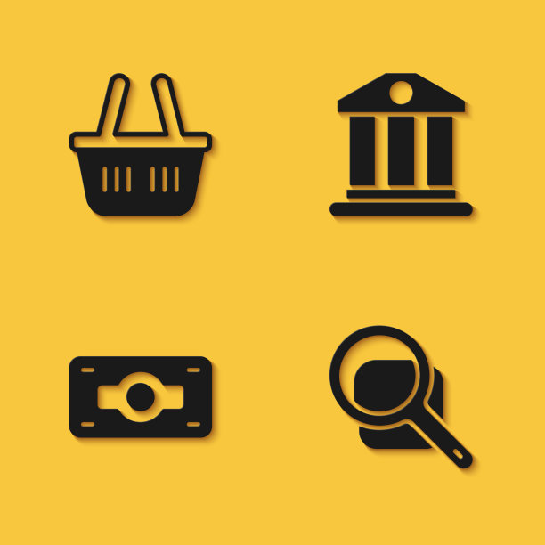 设置购物篮放大镜堆叠图片下载