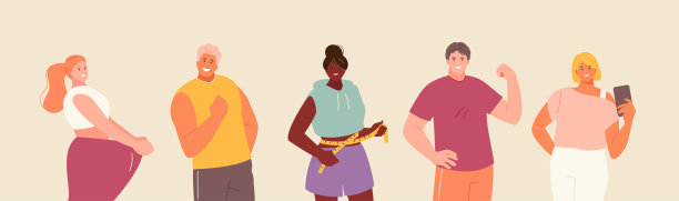 减肥快乐的人图片下载