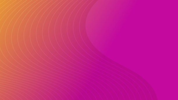 现代彩色梯度背景与波浪图片下载