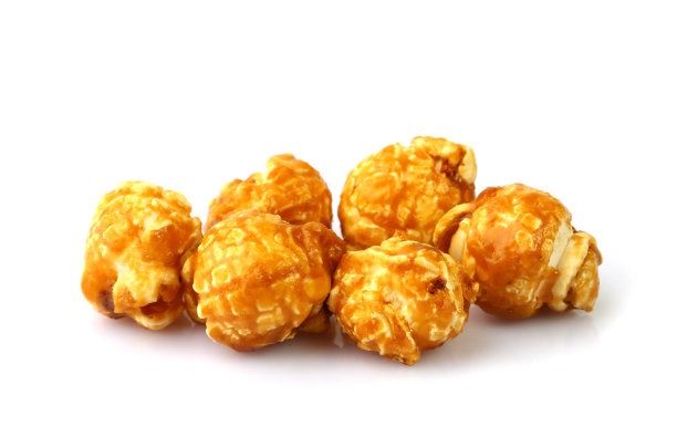 堆焦糖爆米花分离图片下载