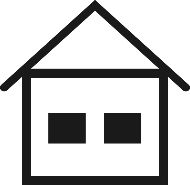 房屋图标房屋标志符号图片下载