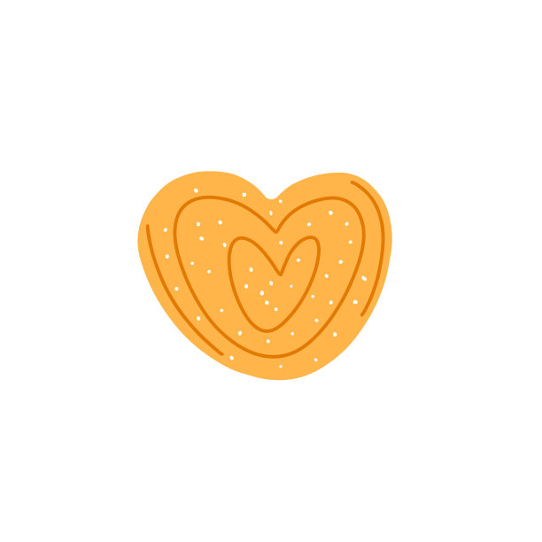 酥皮甜心面皮卷烤图片下载