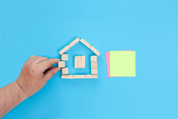 用木块做成的小房子图片下载