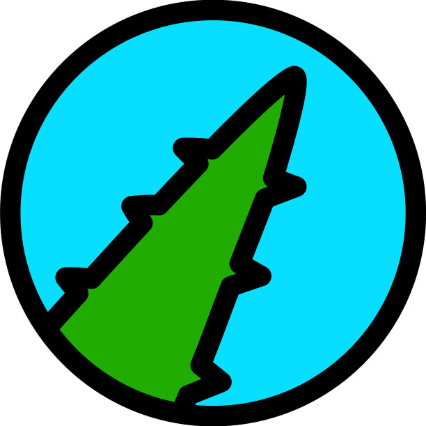 龙舌兰色线芦荟图标切多汁图片下载