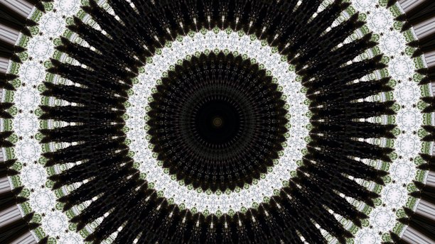 万花筒照片一个透视瓷砖图片下载