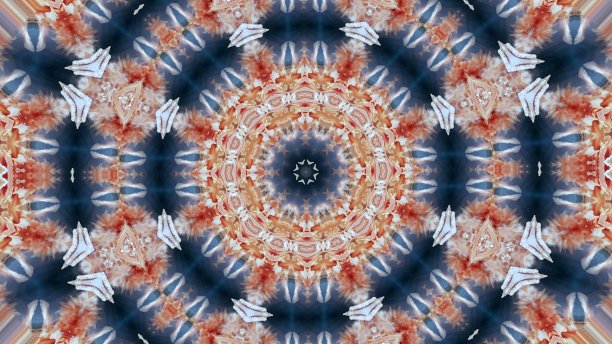 照片万花筒曼荼罗图片下载