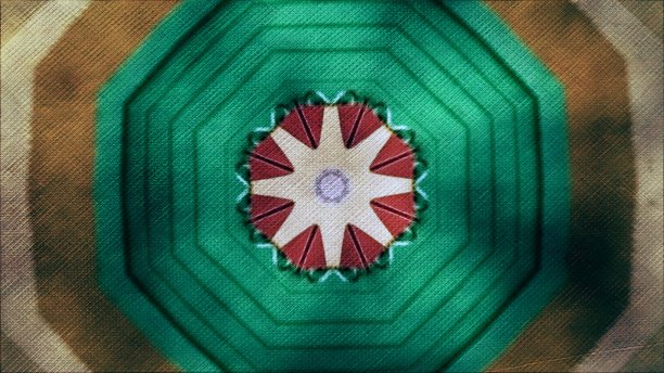 万花筒照片一个透视瓷砖图片下载