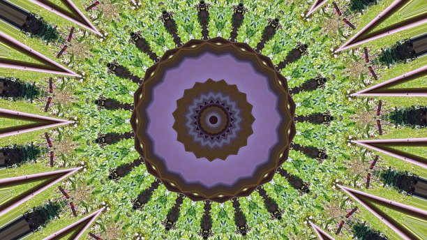 万花筒照片一个透视瓷砖图片下载