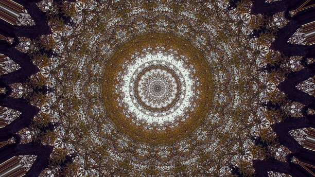 照片万花筒曼荼罗图片下载