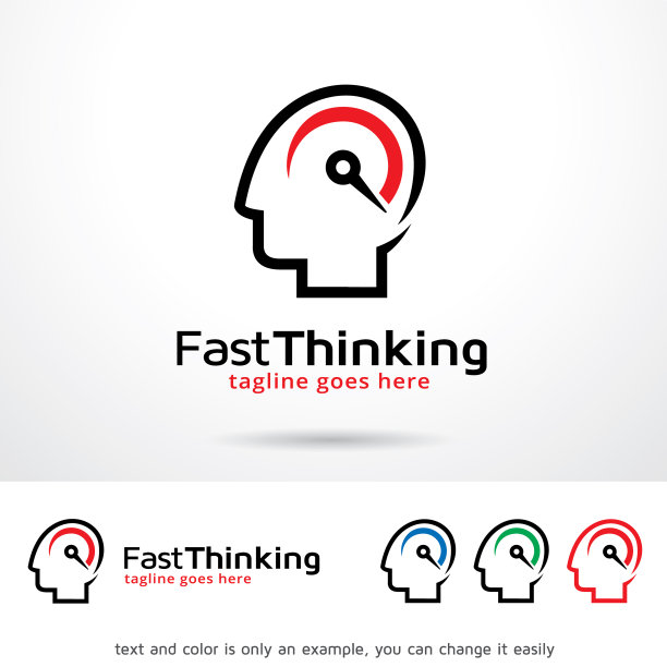 思维敏捷的logo模板图片下载