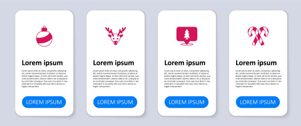 把糖果手杖与条纹圣诞树图片下载