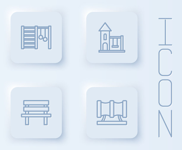 设置线瑞典墙秋千儿童板凳和图片下载