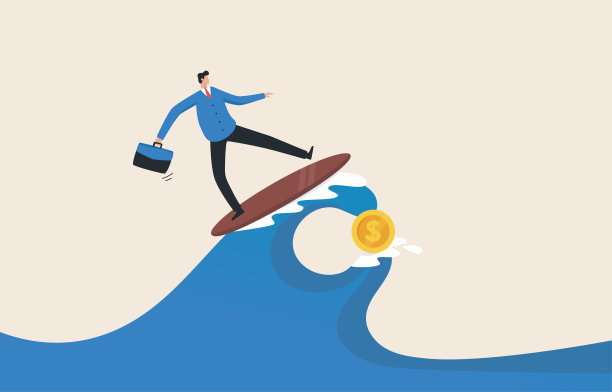 投资挑战：面对利润顶峰的商业或职业挑战图片下载