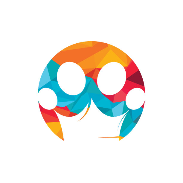 王国宠物店矢量标志设计。爪子符号与皇冠标志矢量插图。图片下载