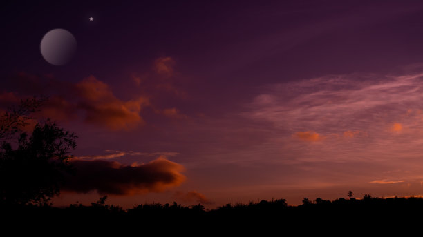 斋月，开斋节，新年穆哈兰伊斯兰宗教的象征图片下载