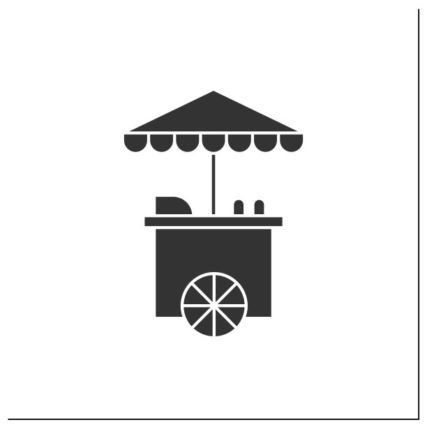 餐车字形图标图片下载