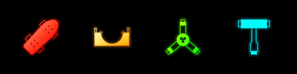 设置滑板公园y-工具和t图标图片下载