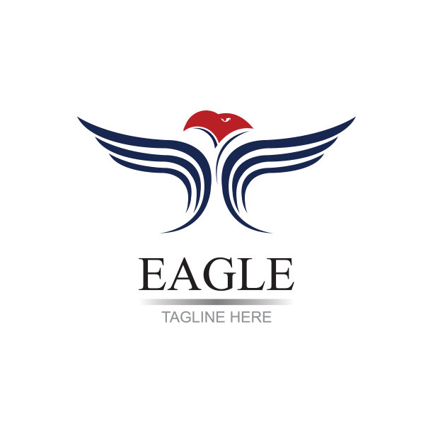 鹰徽设计模板图片下载