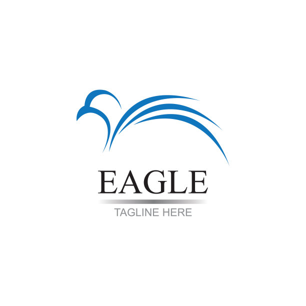 鹰徽设计模板图片下载