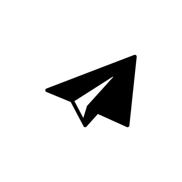 纸飞机黑色字形图标孤立上图片下载