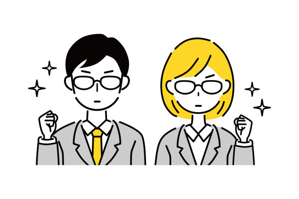 一个严肃的商人的胜利姿势。图片下载