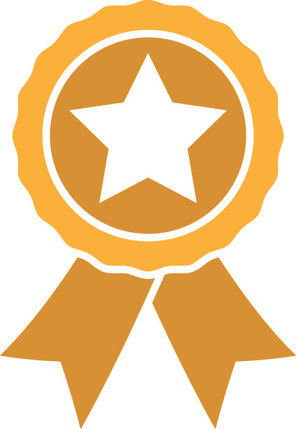 奖励徽章图标设计模板隔离图片下载