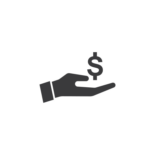 货币手势与金钱图标图片下载