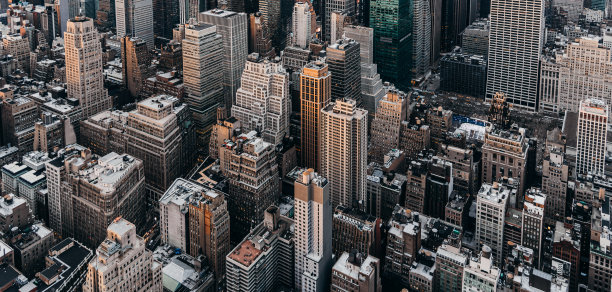 鸟瞰曼哈顿图片下载