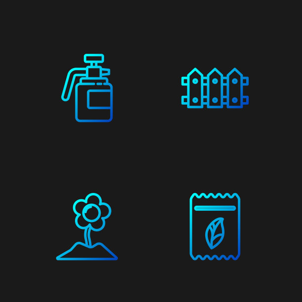 集线包满植物的种子花图片下载