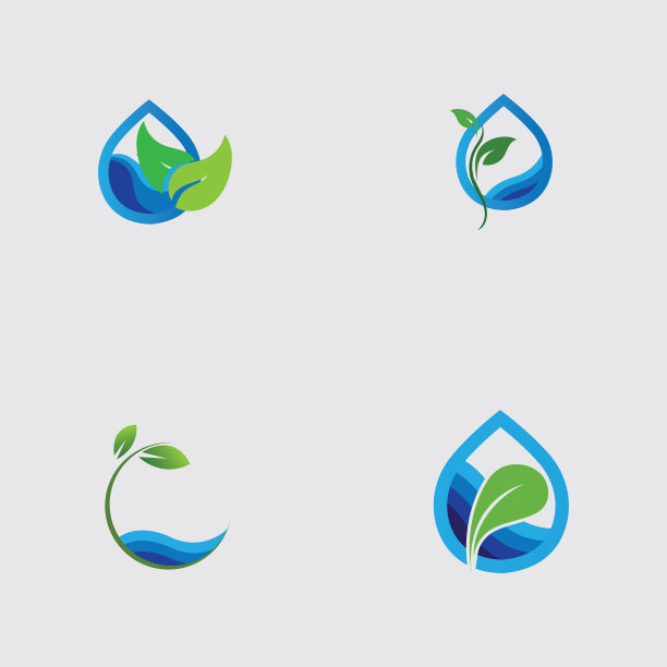 水培标志设计模板图片下载