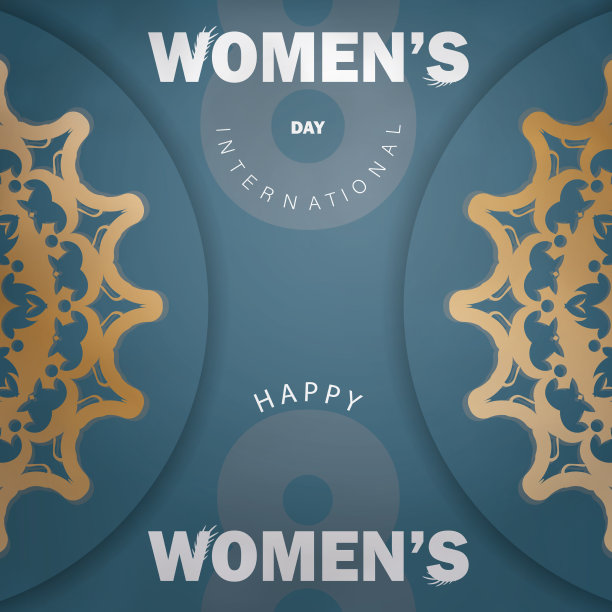 国际妇女节问候传单模板图片下载