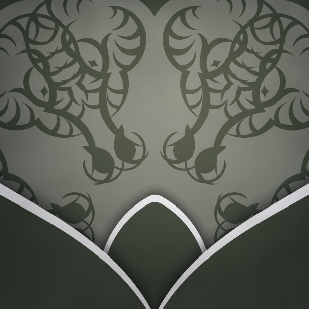 这本小册子是深绿色配印度白的图片下载