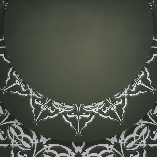 贺词小册子，深绿色，配图片下载