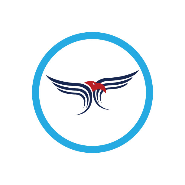 鹰徽设计模板图片下载