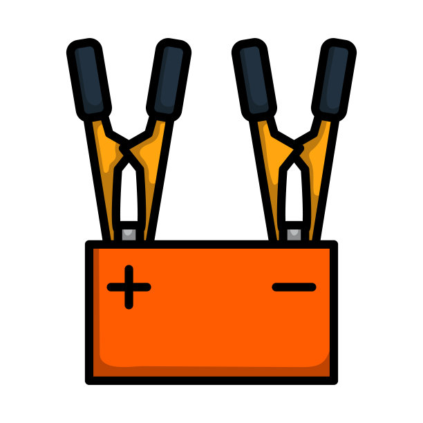 汽车电池充电图标图片下载