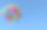 一堆五颜六色的气球和天空。为生日，聚会，促销腾出空间社交媒体横幅，海报。3d渲染气球背景图片下载