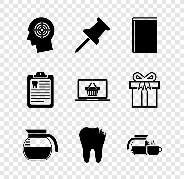 集猎头理念推针书咖啡图片下载