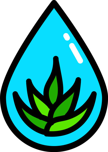 芦荟像素完美线性图标图片下载