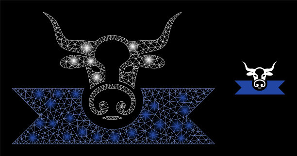 网眼网牛颁奖带眩光图片下载