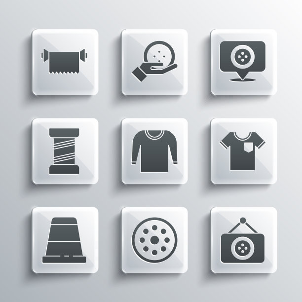 集缝纫钮扣裁缝店t恤毛衣图片下载