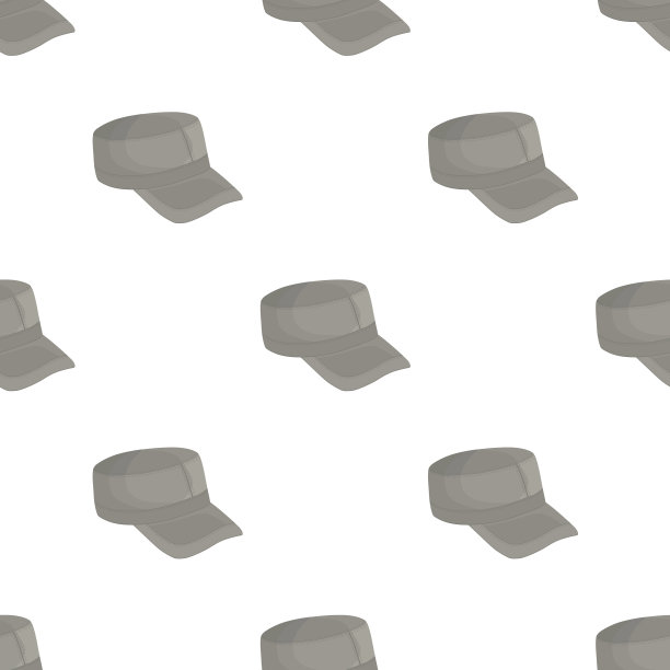 主题彩色图案帽檐图片下载