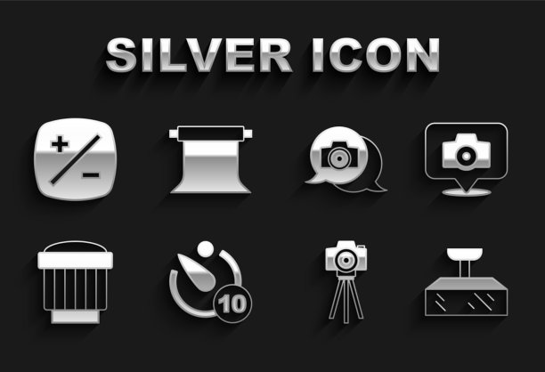 设置相机定时器照片相机软盒灯图片下载