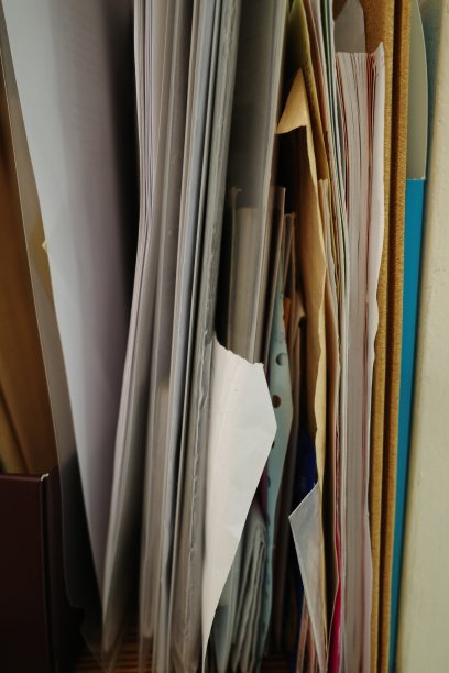 成堆的文件结束图片下载