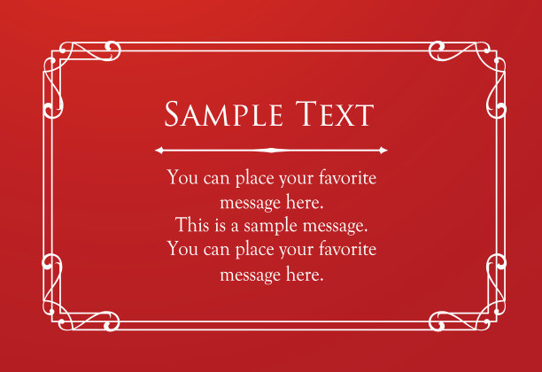 豪华名片设计。古董装饰设计。优雅的边缘模式。图片下载