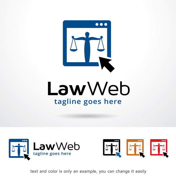 律网logo模板图片下载